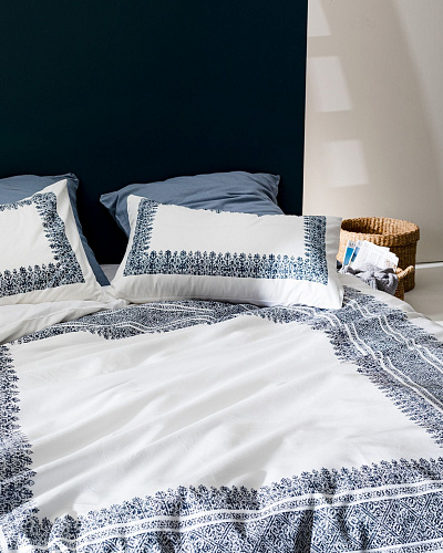Комплект постельного белья полутораспальный Serre 160x240 см, хлопок