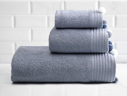 Полотенце для лица Valerie Luxury Collection 50x76 см - темно-синее