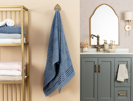 Полотенце банное Maynor 70x140 см - синее