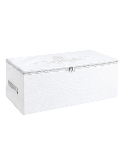 Органайзер для хранения Floral 52x28x21 см. - серая