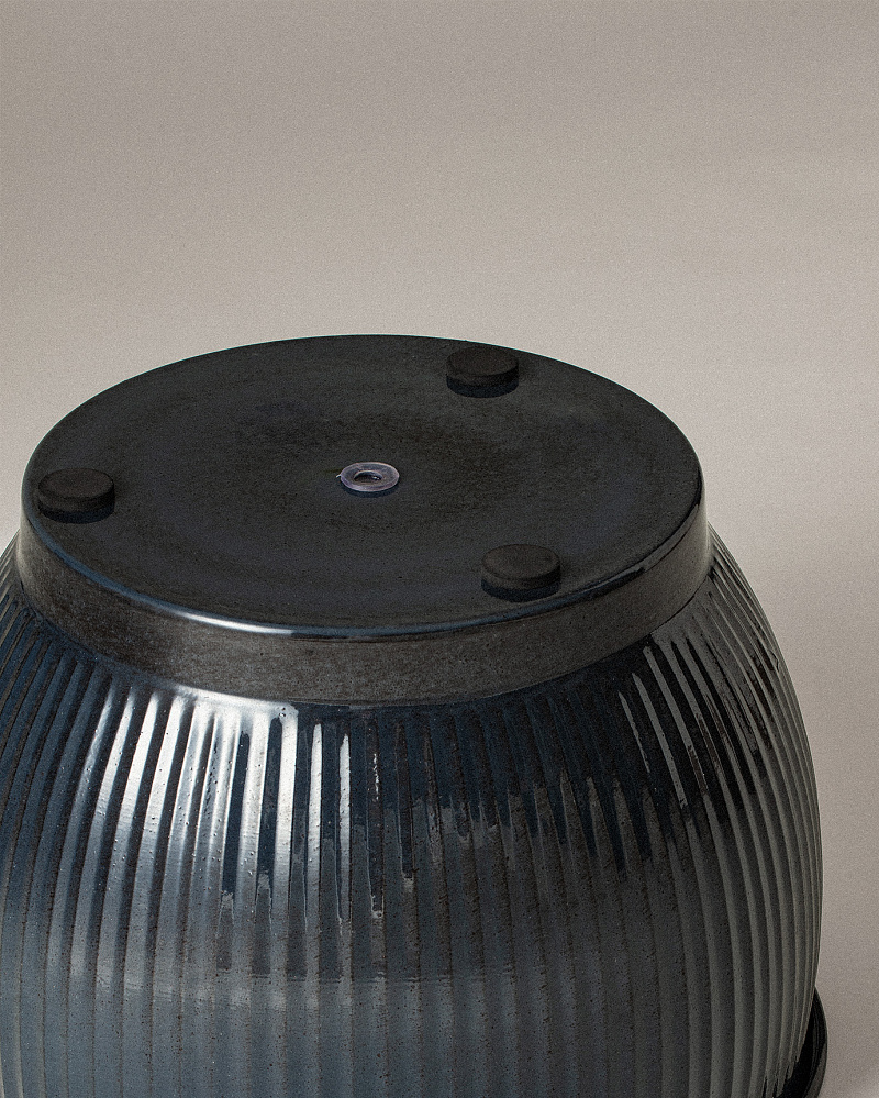 Цветочный горшок Palmier 33x33x22 см, металл