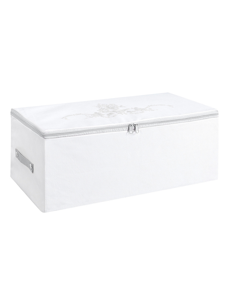 Сумка для хранения Floral 52x28x21 см. - серая