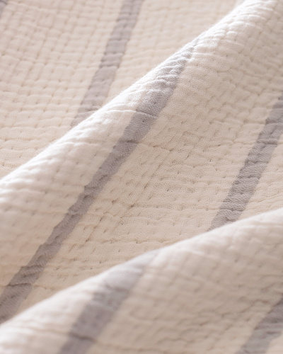 Подарочный комплект постельного белья двуспальный Marguerite 160x200 см с покрывалом, хлопок