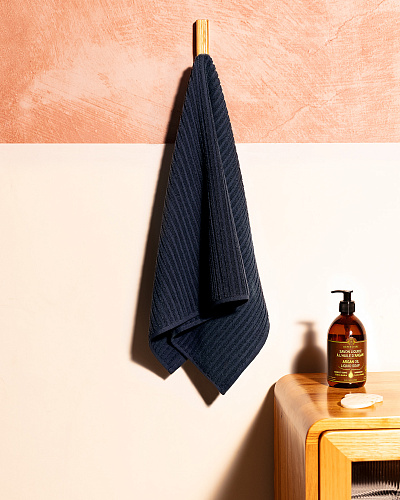 Полотенце для лица Carla 50x85 см. - темно-синее