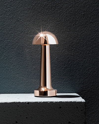 Лампа Leona 10x10x22 см - розовая