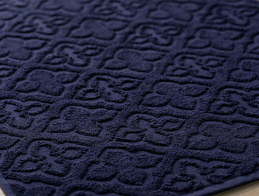 Полотенце для ног Rachel 50x70см - темно-синее