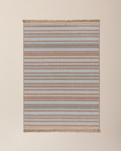 Ковер Laila 200x300 см. - бежевый / голубой