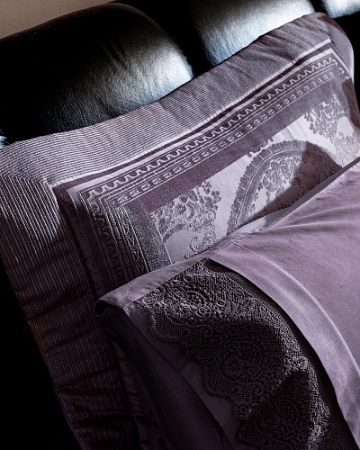 Подарочный комплект постельного белья евро Roussillon с покрывалом, пледом и одеялом 260x280 см, хлопок