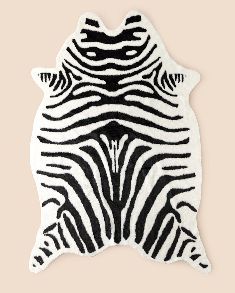 Ковер Aleon 150x200 см. - черный / белый