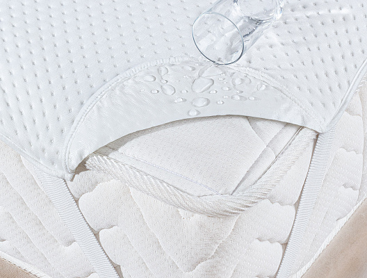 Наматрасник Clarte 100x200 см. - белый