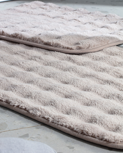 Набор ковриков для ванной Reflet Bubble 50x80 см и 45x50 см, полиэстер