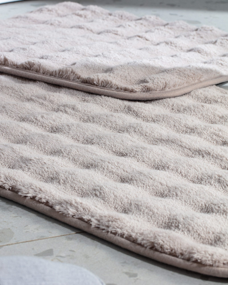 Набор ковриков для ванной Reflet Bubble 50x80 см и 45x50 см, полиэстер