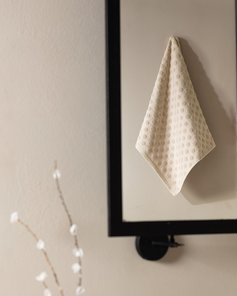 Полотенце для лица Puanty 50x76 см. - бежевое