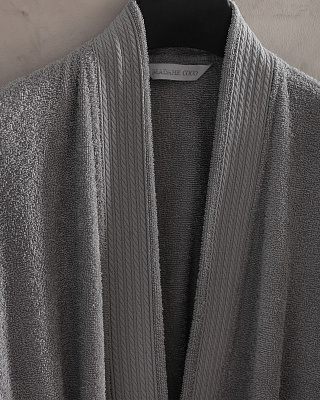 Халат унисекс Ryella Hotel Collection L-XL р. - серый