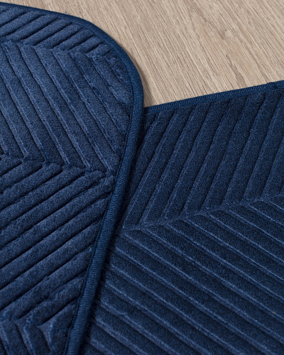 Набор ковриков для ванной Emele 60x100 см и 50x60 см, полиэстер