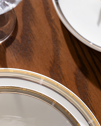 Столовый сервиз Bellamy из 18 предметов, - фарфор