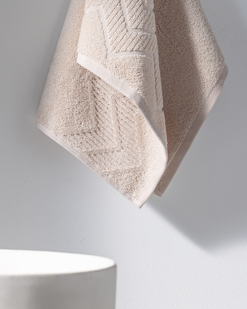 Полотенце для лица Sabine 50x70 см. - бежевое