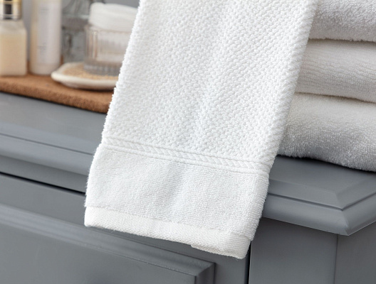 Полотенце для лица Riz 50x90 см - белое