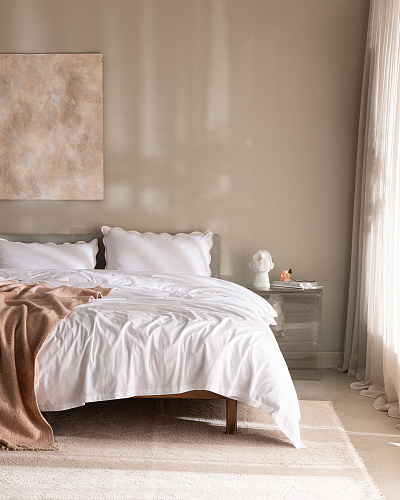 Комплект постельного белья двуспальный Justine 240x260 см, хлопок