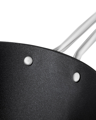 Профессиональная сковорода Wok 3,5 л. - черная