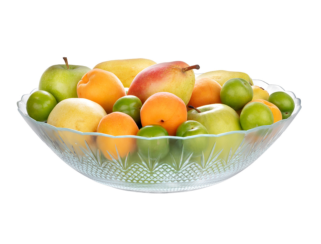 Салатница Margery 30x8 см. - прозрачная