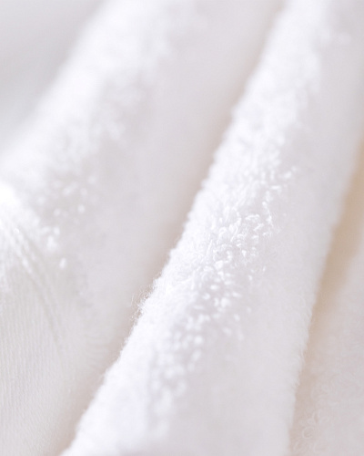 Полотенце для лица Eze 50х76 см - белое / желтое