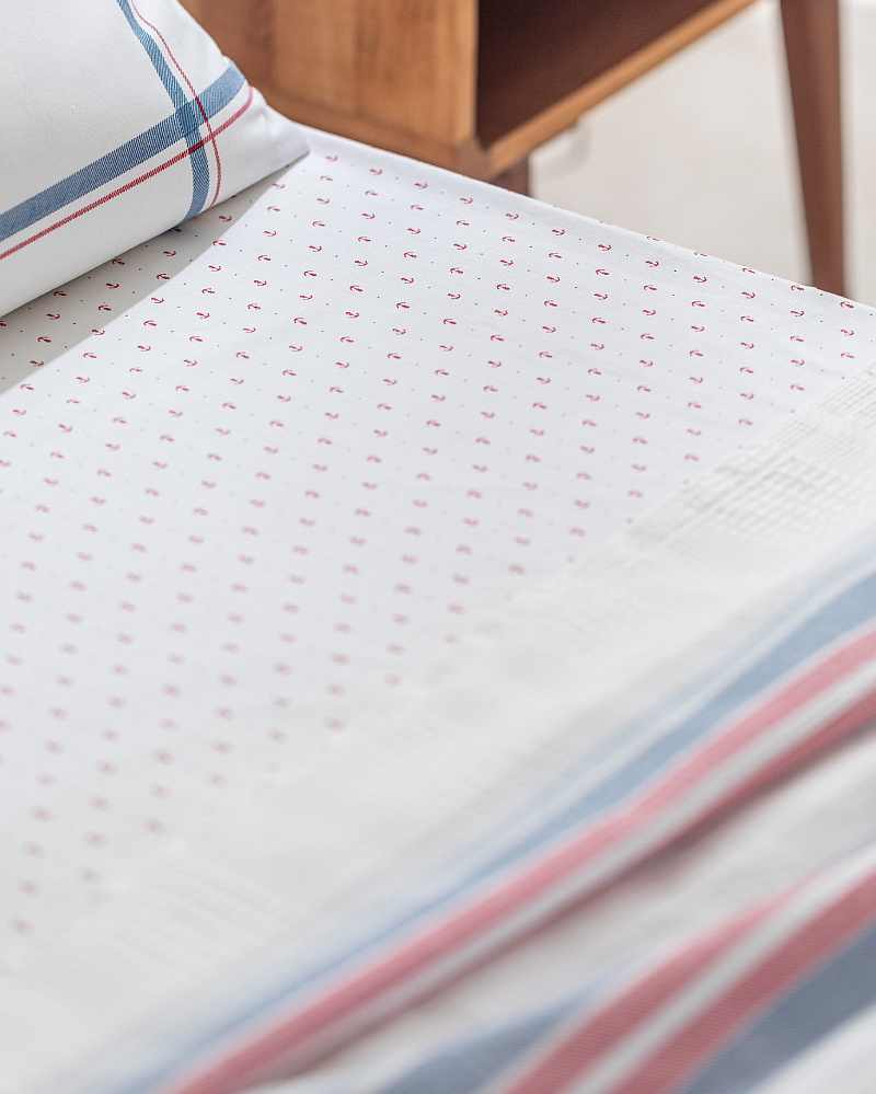 Комплект постельного белья полутораспальный Patrice с покрывалом 160x240 см – хлопок, лиоцелл