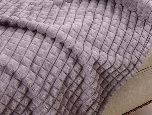 Плед Emile 130x170 см. - лиловый