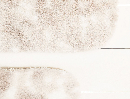 Комплект из 2 ковриков для ванной Damien: 50x80см и 45x50см - белый/бежевый