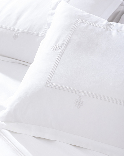 Комплект постельного белья семейный Lilas с 4 наволочками и 2 пододеяльниками 260x280 см, хлопок