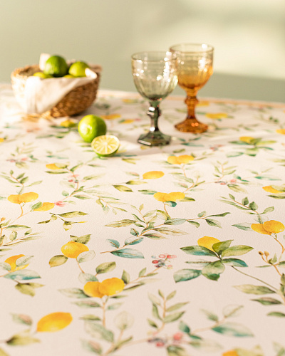 Скатерть Debora 100x140 см. - бежевая