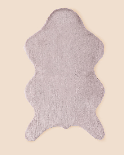 Плюшевый коврик Armend 90x150 см. - пудровый