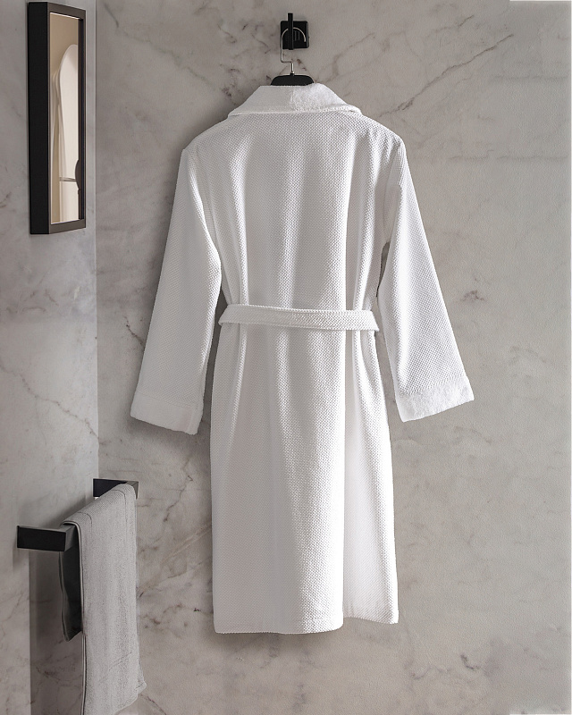Халат унисекс Riz Hotel Collection L-XL р. - белый.