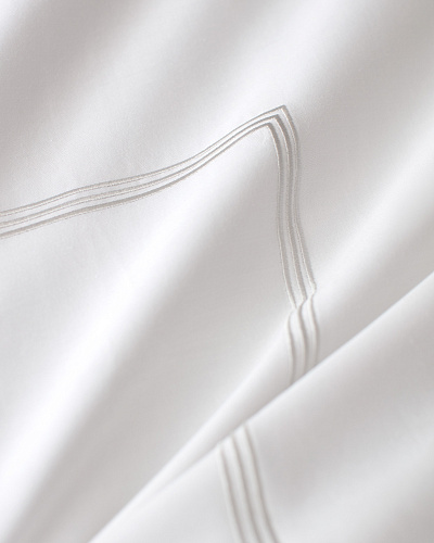 Комплект постельного белья семейный Lilas с 4 наволочками и 2 пододеяльниками 260x280 см, хлопок