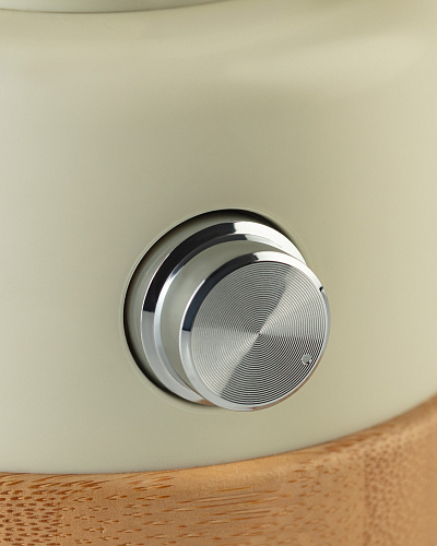 Настольная лампа Jada Touch 12,8x28 см, - пластик, бамбук, стекло