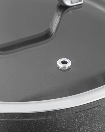 Набор профессионаьных кастрюль из 2 шт., 1 л, 1,8 л. - черный