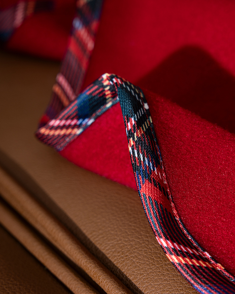 Плед Tanise 130x170 см, - красный