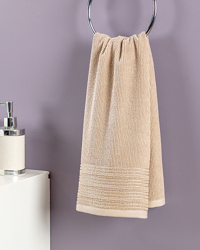 Полотенце для лица Antonin 50x80 см - бежевое