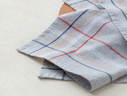 Комплект кухонных полотенец Brigitte из 2 шт., 40x60 см. - серый