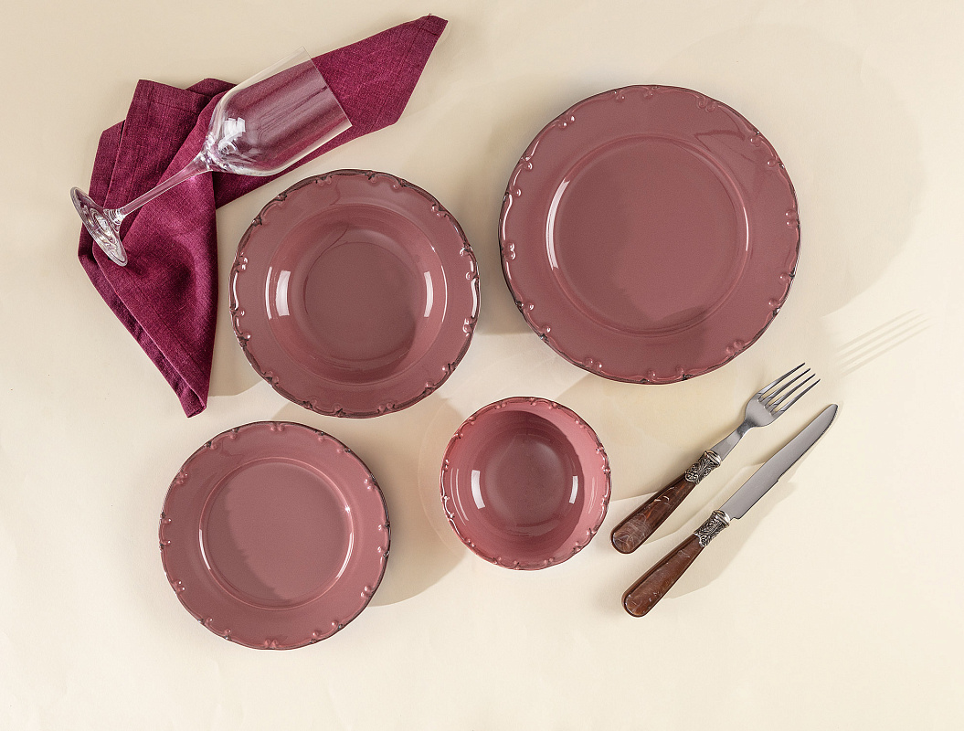 Чаша Bastien 14 см. - красная