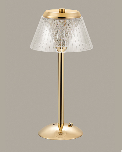 Настольная лампа Andre Touch 15x15x30,5 см, алюминий