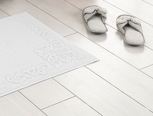 Полотенце для ног Orlena 50x70см - светло-серое