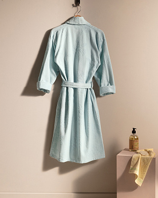 Женский халат Rochelle Shawl Collar ХХL р. - голубой