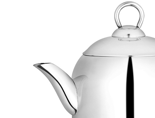 Турецкий двойной чайник Azura 1л.+ 1,5 л. - серебристый