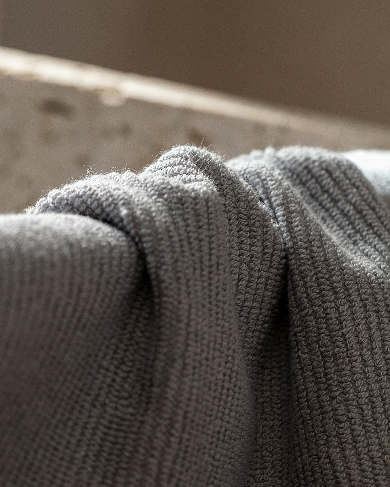 Полотенца для рук Stripe Dobby 2шт., 30x46 см, серый