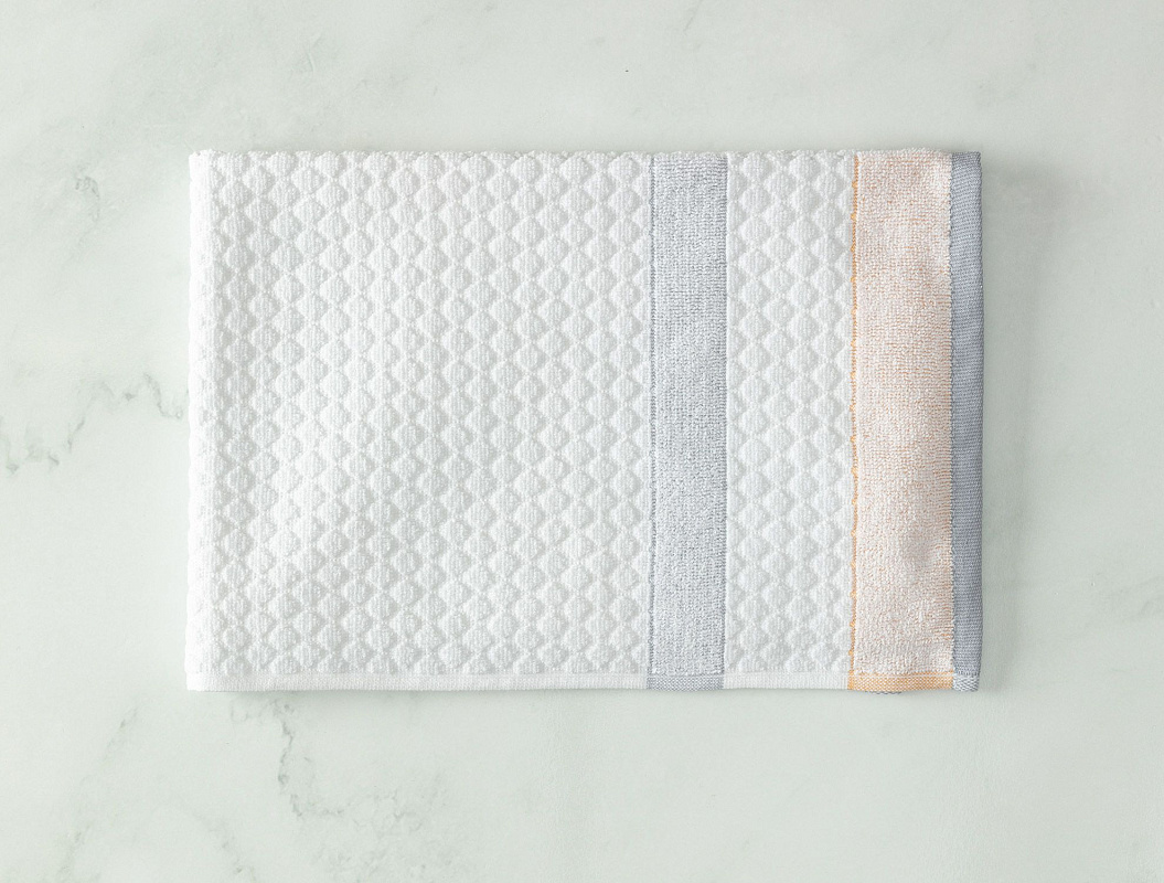 Полотенце для лица Libre 50х70 см - белый,серый