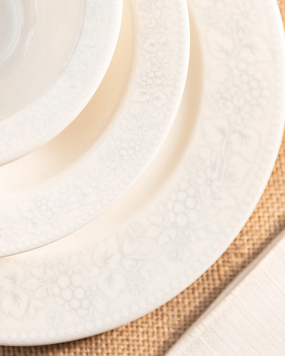 Столовый сервиз Histoire из 24 предметов, фарфор