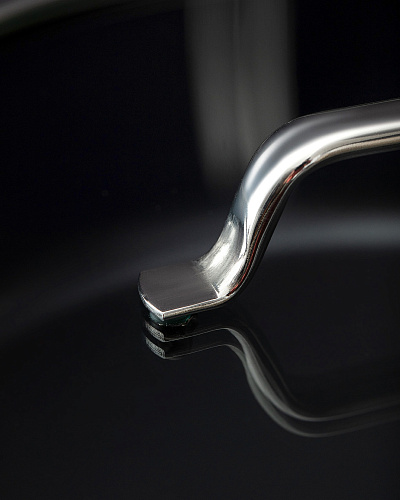 Набор посуды Titanium Professional из 7 шт., 18-22-26 см. - темно-серый