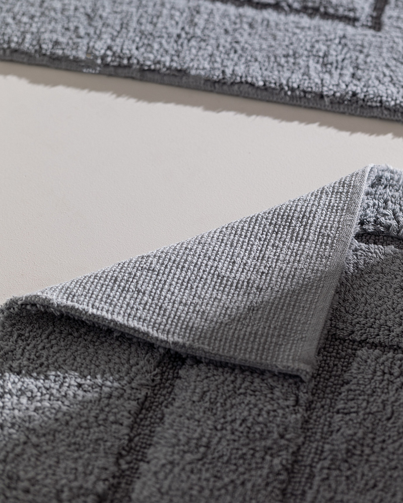 Комплект ковриков для ванной Lambese из 2 шт., 60x100 см и 50x60 см. - хлопок, полиэстер