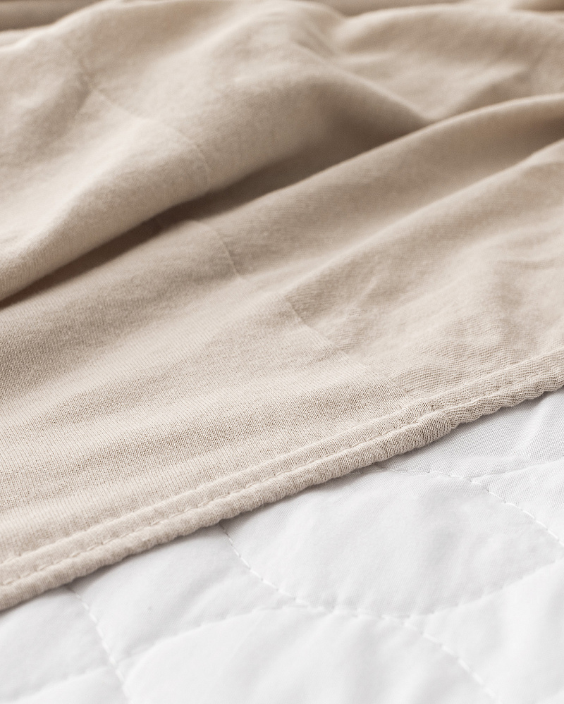 Простыня односпальная на резинке Valeria 120x200 см, -  хлопок